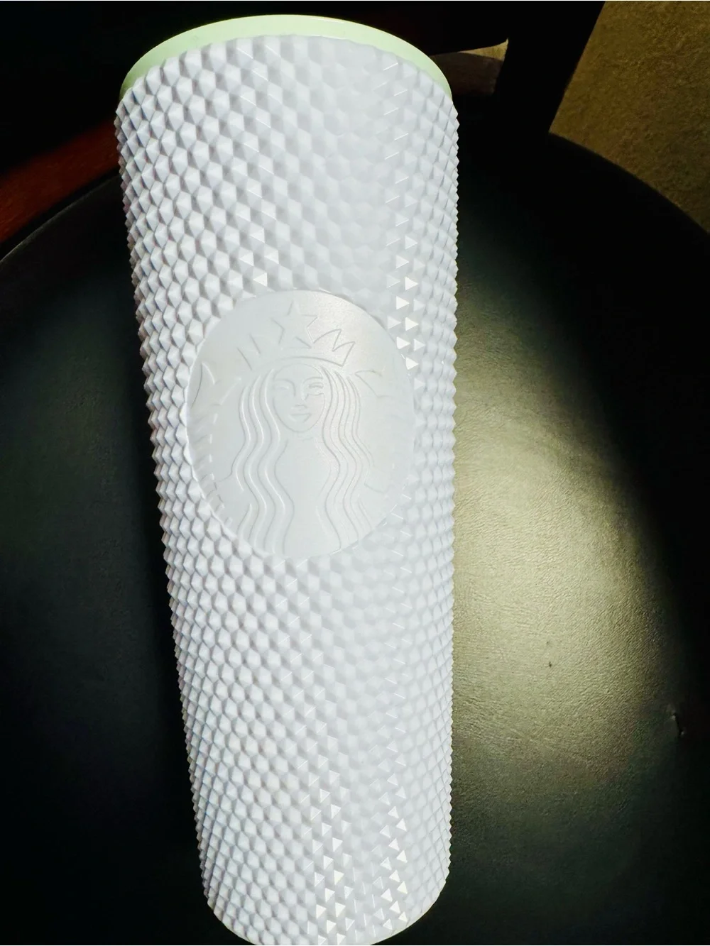 Starbucks White Studded Tumbler Travel Cup